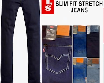 Levi's 511 Slim Fit Stretch Denim Jeans