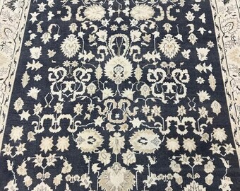 Black and Golden Chandelier Rug