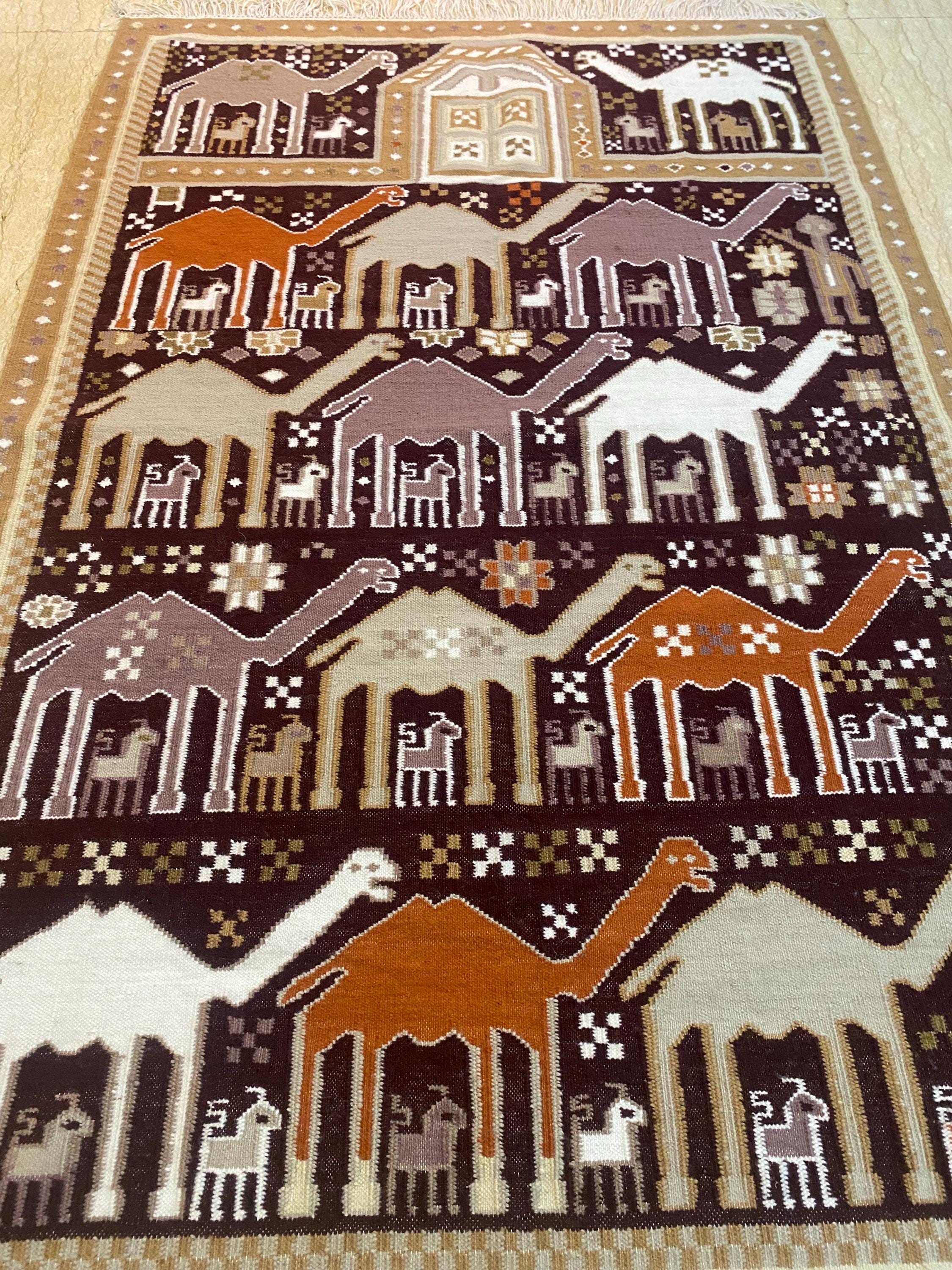 Kilim Camel Design