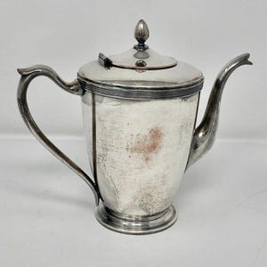 Vintage Oneida Community Par Plate Coffee/Tea Pot Baronet Pattern