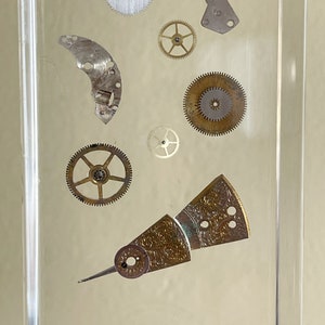 Modernist Lucite Exploding Watch Sculpture - Etsy