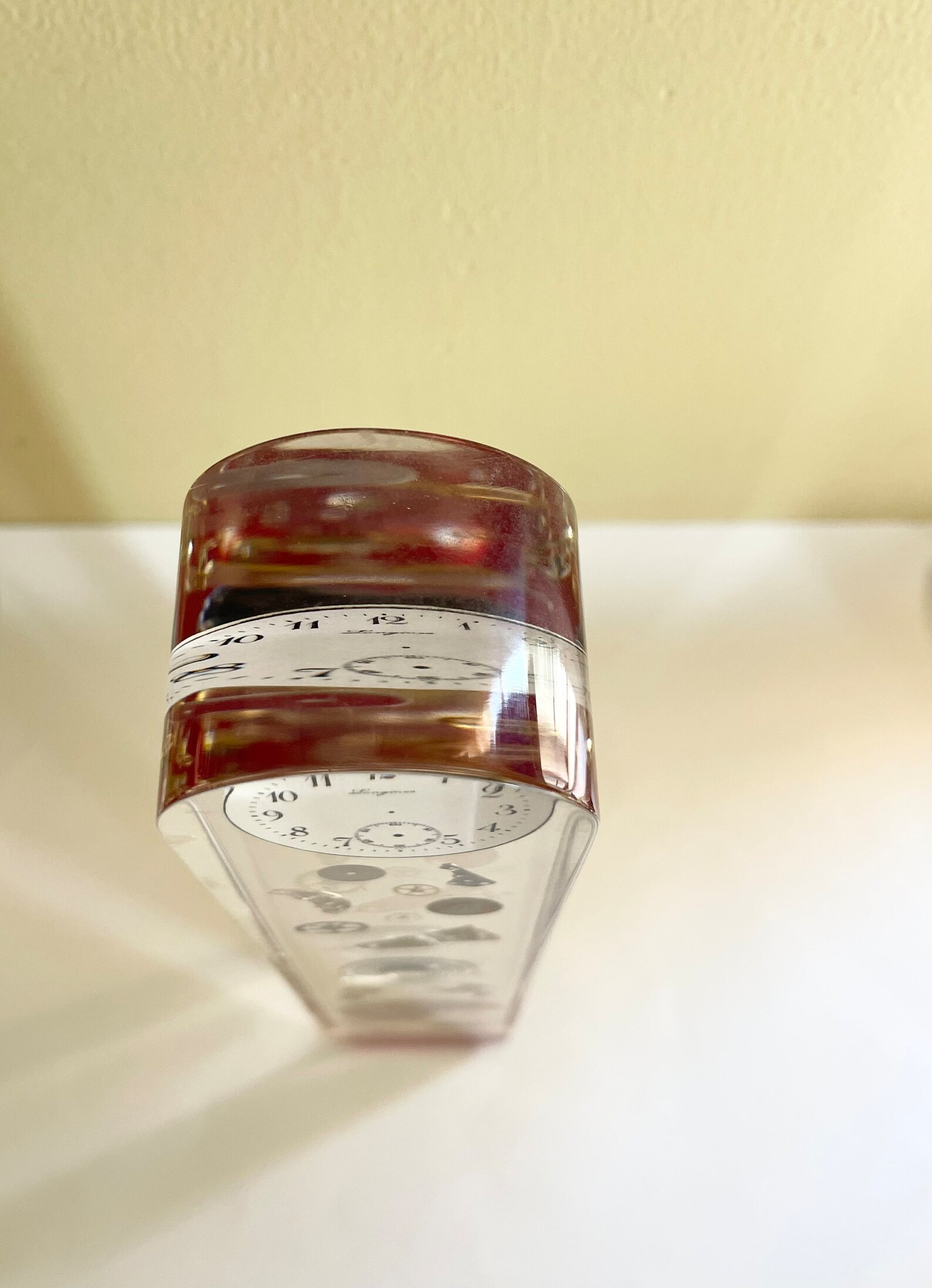 Modernist Lucite Exploding Watch Sculpture - Etsy