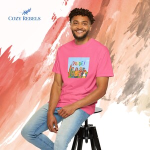 Pride Celebration T-Shirt  Bold Unisex Tee for LGBTQ+ Pride Month Colorful & Comfortable Statement Apparel