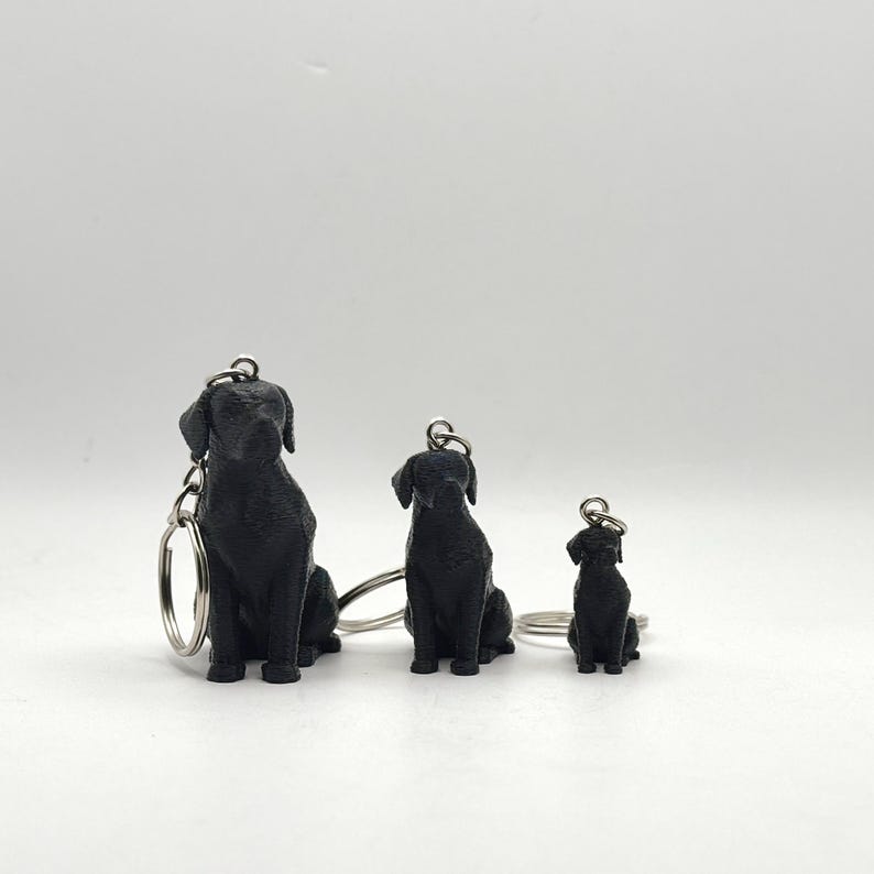 Labrador Retriever Keychain, Bag Charm– Choose Size & Color – Dog Mom ...