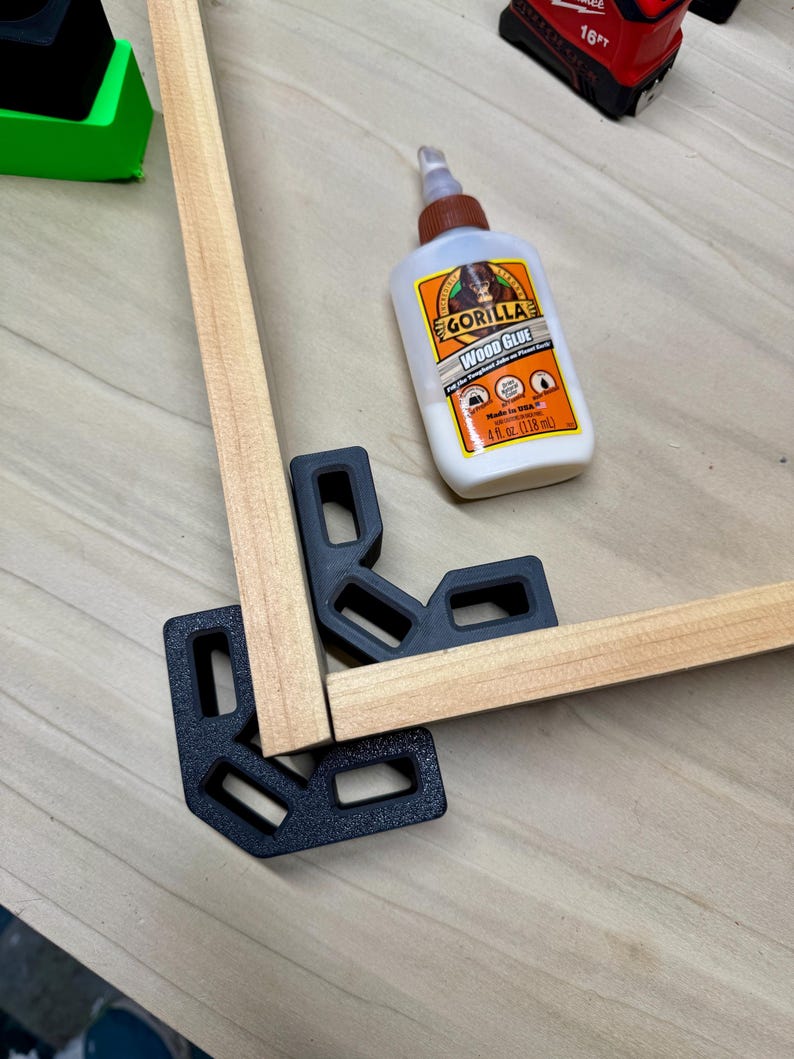 90-Degree Strap Clamp – Direct Joining Frame Clamp For Picture Frames, Woodworking & Artwork Securing – Rapid Action Band Clamp