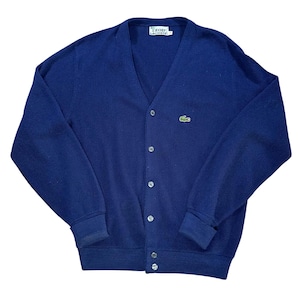 1980s Lacoste Cardigan - Etsy