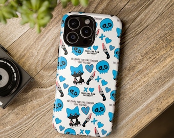 Bookish iPhone case lights out merch Dark Romance iPhone Case phone case bookish reader gift