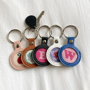 Key Fob Needlepoint | Self Finishing