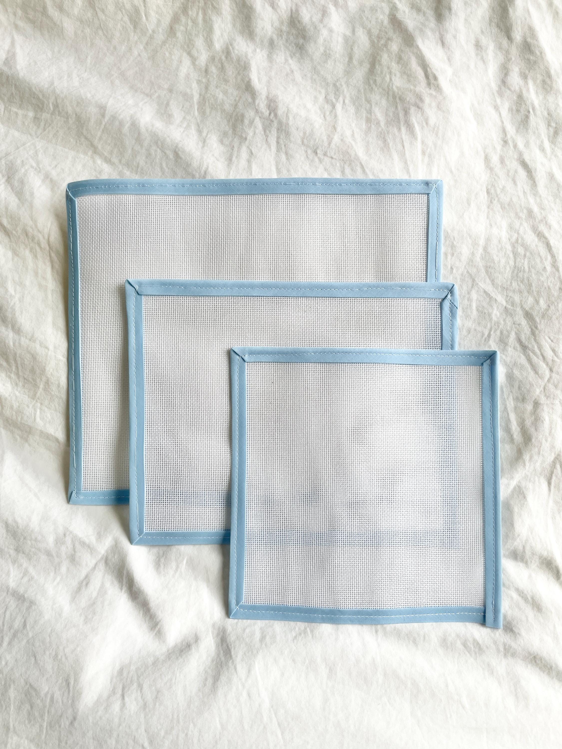 Blank Zweigart Needlepoint Canvas | 13, 18 Mesh With Bias Tape