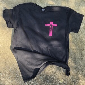 Christian Unisex T Shirt PUSH Pray Until Something Happens