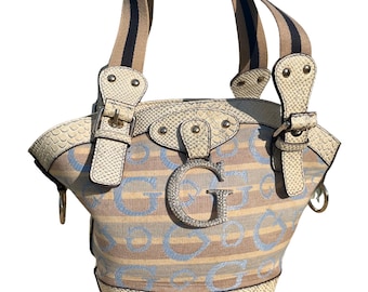 Guess bucket handtas authentiek, handtas, schoudertas, zomer, herfst