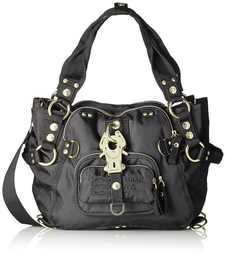 【日本未発売・未使用】ドイツ E GINA&LUCY ハンドバッグ ☆新品未使用☆GEORGE GINA&LUCY トートバッグ ハンドバッグ 黒