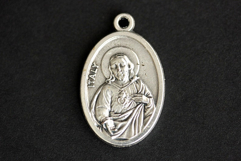 Virgin of Carmel Medal. Catholic Pendant. Virgin of Carmel image 1