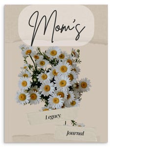 Legcy Journal für Mama - geführte Erinnerung Softcover Buch & Fotoalbum Andenken