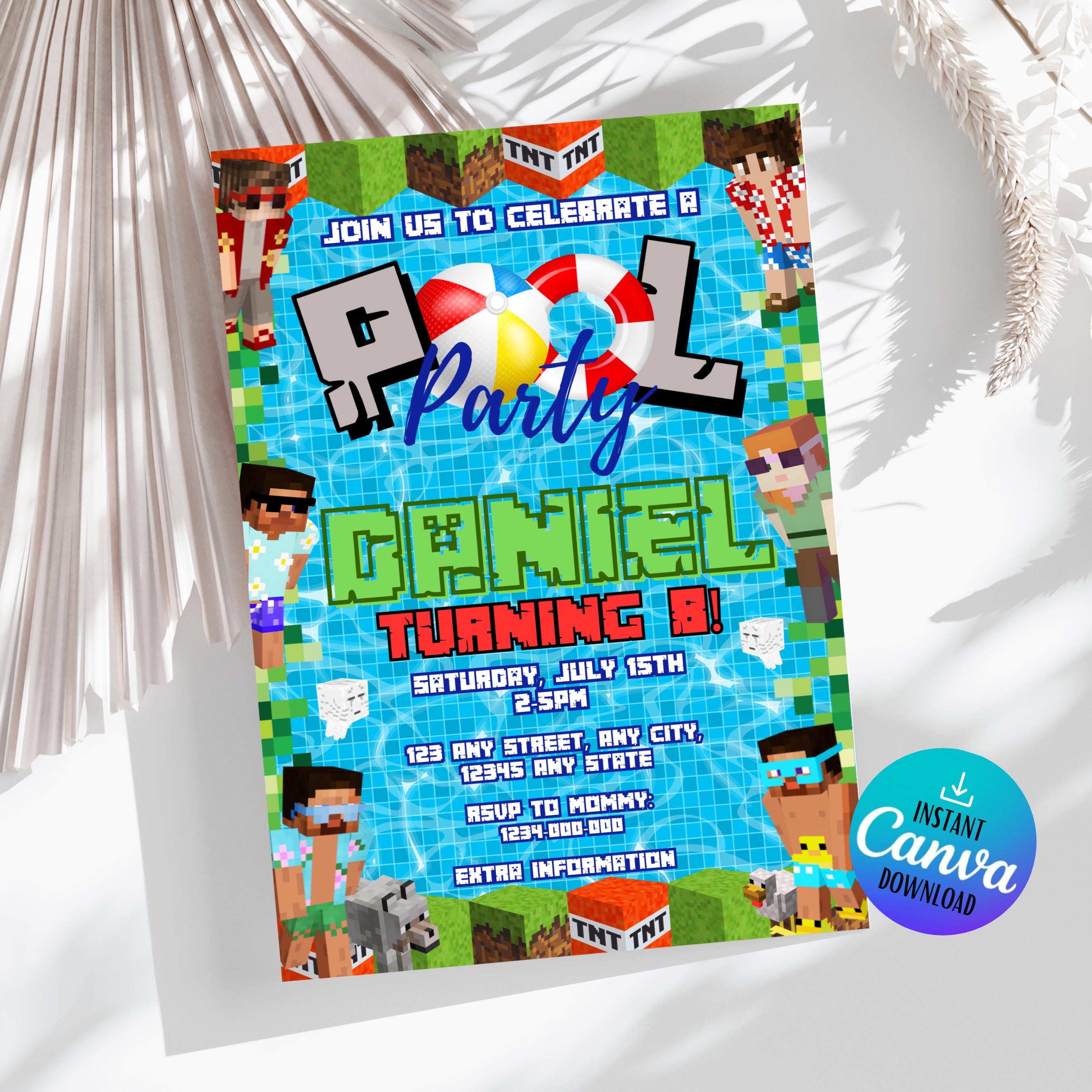Birthday Invitation Template