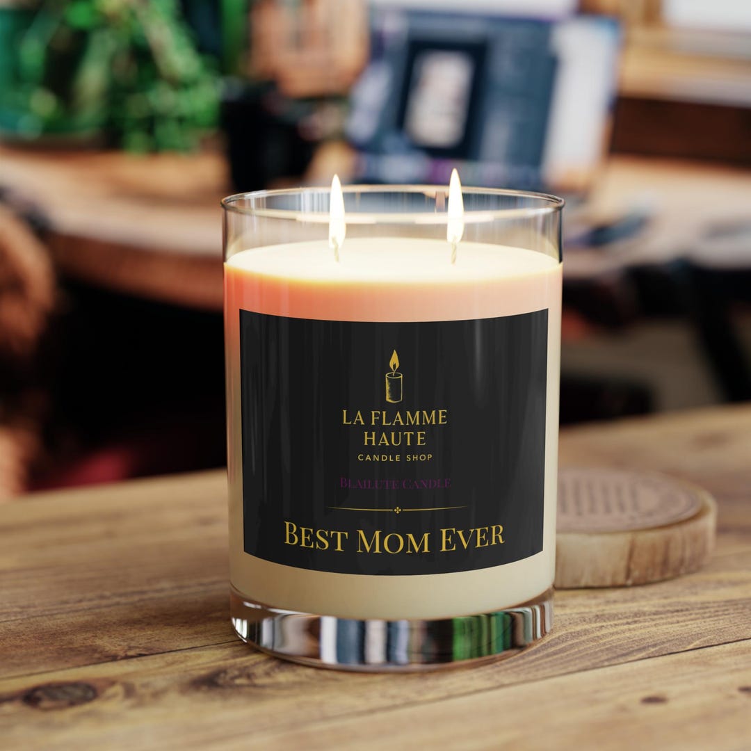Best Mom Ever Scented Candle | Mother's Day Gift | Handmade 9oz Soy ...
