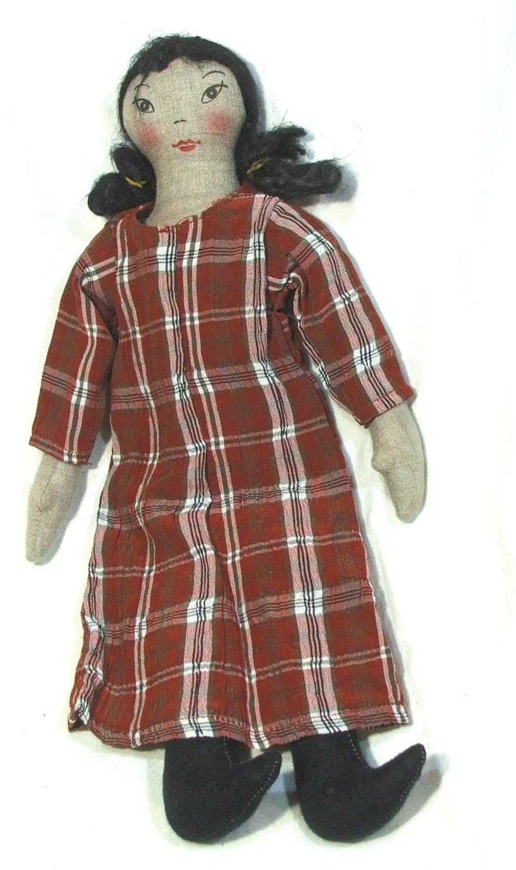 Antique Doll Lithograph - Etsy