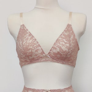 Pachy-Beige Lace CHLOE Bralette image 4