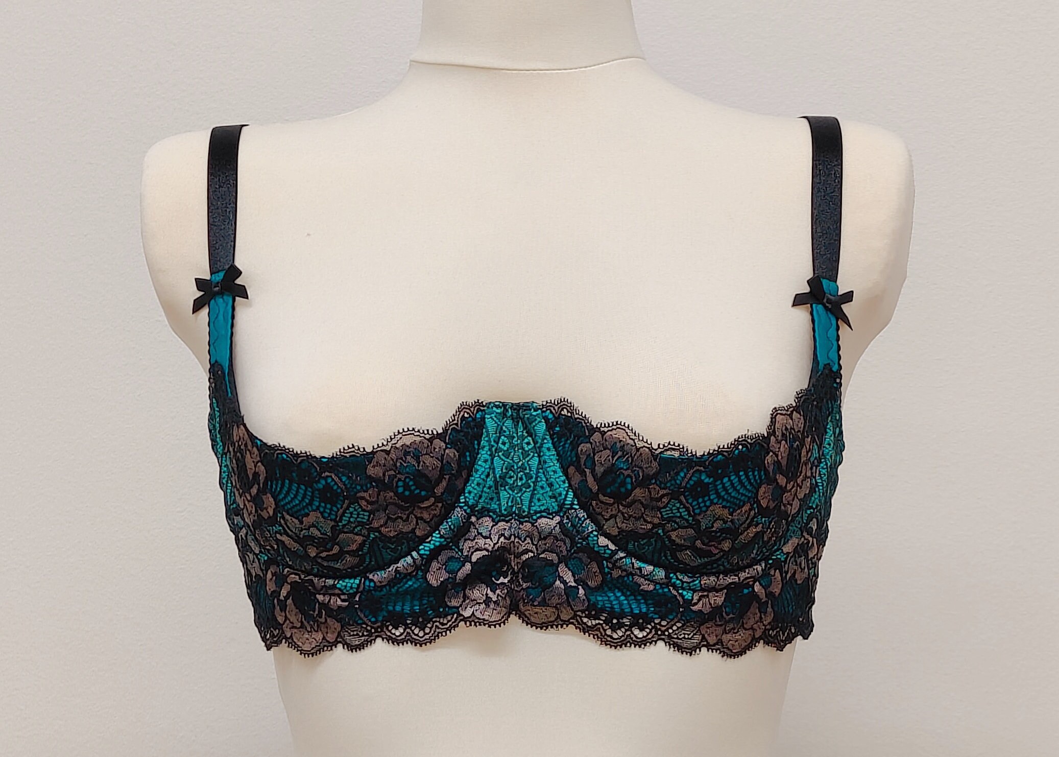 Teal Lace Bra -  Canada