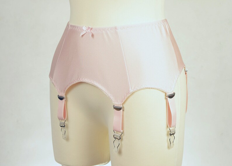 Pink GRETA Classic Garter Belt Size XS-4XL 6