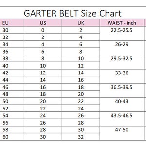 Black or White GRACE Semi Sheer V Style Garter Belt Wide Suspender Belt Size XS-3XL image 5