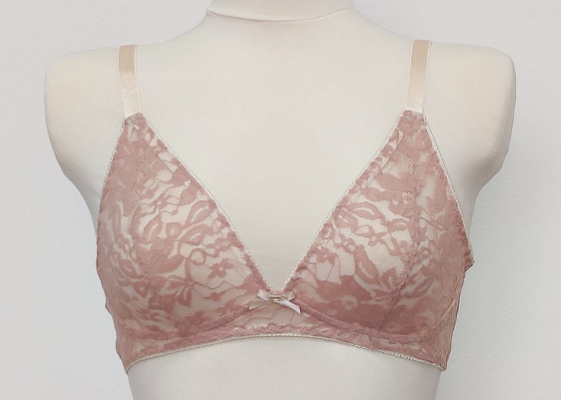 Pachy-Beige Lace CHLOE Bralette image 1