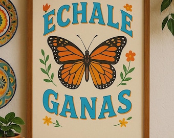 Motyl monarcha Echale Ganas