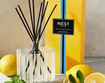 Nest Reed Diffuser: Amalfi Lemon & Mint Scent