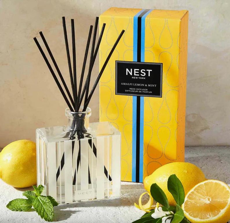 Amalfi Lemon & Mint Reed Diffuser - Thumbnail 5