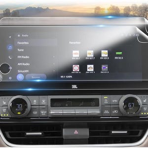 2024–2025 Toyota Grand Highlander Screen Protector 12.3&quot; – TPU PPF Film for XLE, Limited, Platinum Touchscreen Display