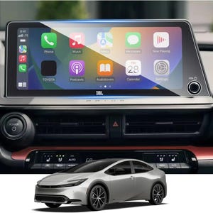 2023–2025 Toyota Prius Screen Protector | 2023–2025 Prius/Prime 12.3&quot; T P U  P P F | Anti-Glare Film for XLE XSE Limited | Touchscreen Cover