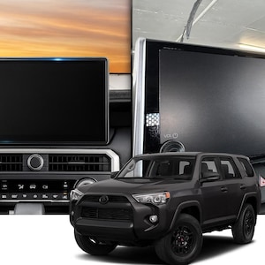 Protector de pantalla de infoentretenimiento de 8" o 14" para Toyota 4Runner / TPU PPF / Acabado mate / Película protectora antirreflejos y resistente a rayones / Accesorio para camioneta