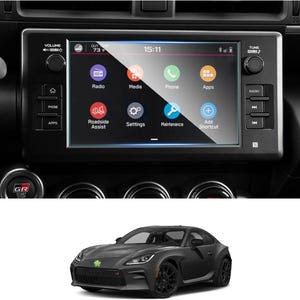 2022 2023 2024 2025 Subaru BRZ Toyota GR86 HD Console Touchscreen PPF Screen Protector Protective Film Interior Accessories