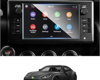 Subaru BRZ Toyota GR86 8" Display Screen Protector | TPU PPF | Matt Finish | Anti-Glare Scratch-Resistant Display Film | 2022+ Jdm Accessory