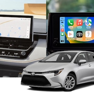 Toyota Corolla 8&quot; of 10,5&quot; schermbeschermer | TPU-PPF | Matte afwerking | Antireflectie krasbestendige displayfilm | 2023+ JDM-accessoire