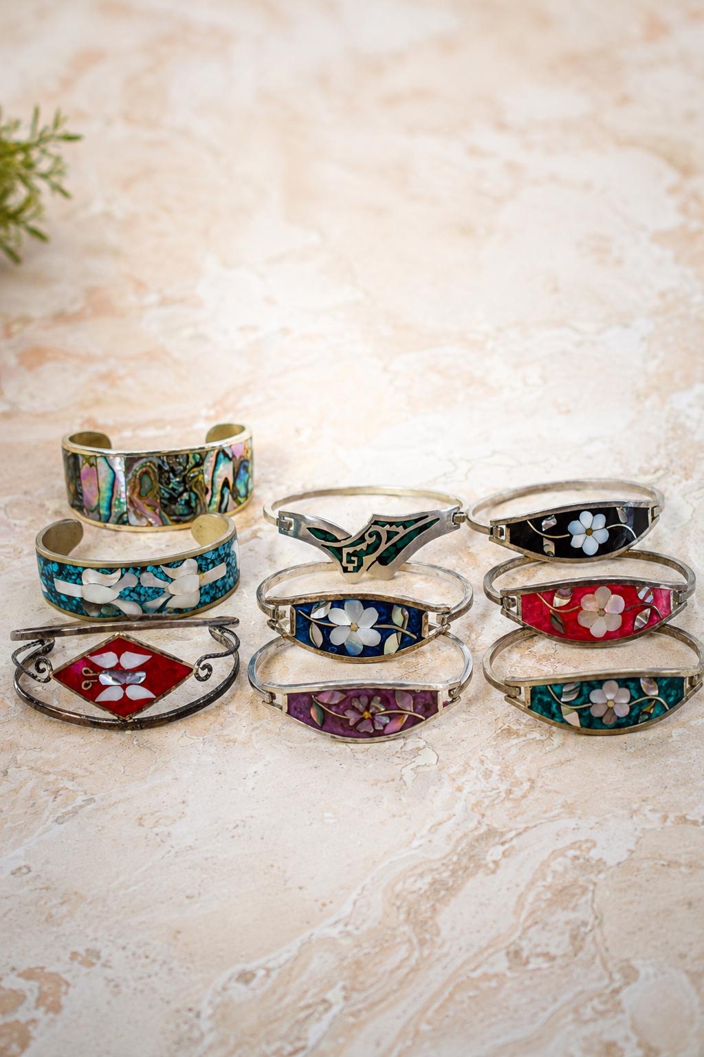 Mexican silver bracelet - Etsy 日本