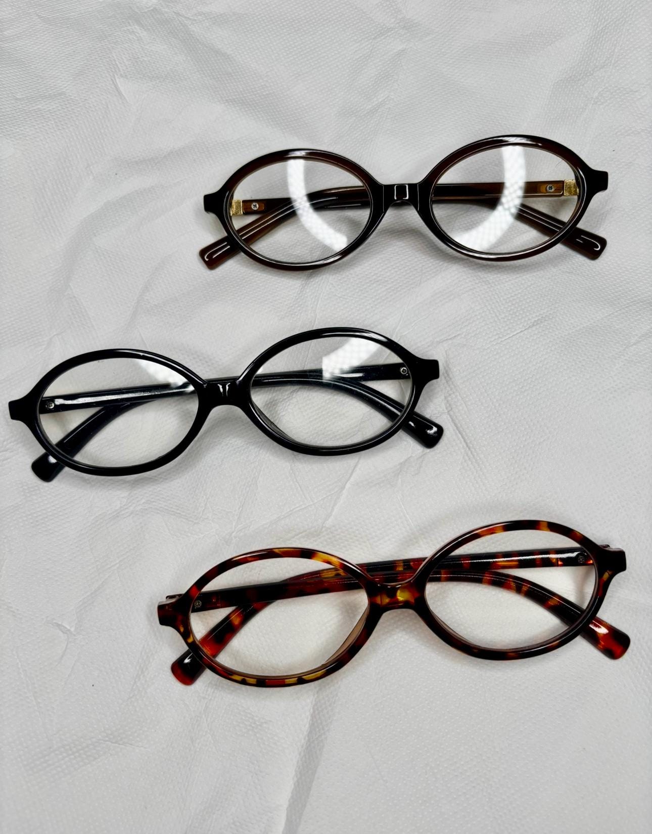 Retro Elegance & Visual Comfort – Anti-Blue Light Glasses for Women
