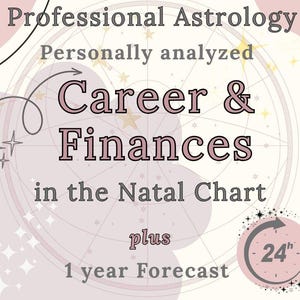 Astrologia Especial: Relatório detalhado do mapa natal, vantagem na carreira, negócios, carreira e finanças, previsão astrológica, relatório do mapa astral da carreira