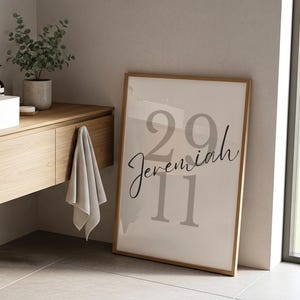Modern Jeremiah 29:11 Typography Wall Art Christian Print Bible Verse Poster Scripture Wall Art Jesus Poster Christian Gift Digital Download