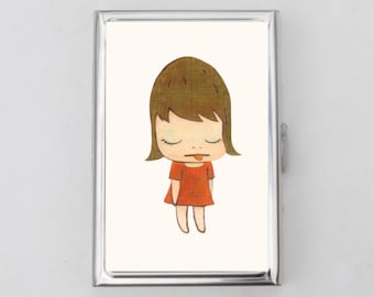 Nara Zigarettenetui, Kartenhalter - Yoshitomi, Zigarettenetui, Art Zigarettenetui, Visitenkarte, Ausweishalter