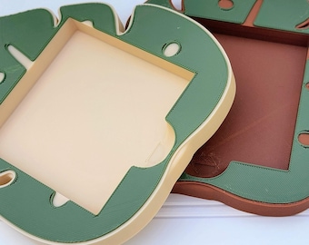 Monstera Leaf Sticky Note Holder