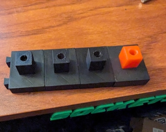 Toolbox Widget style modular socket holders---choose from 1/4, 3/8, 1/2 or 3/4