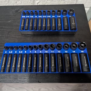 1/4 impact socket holders