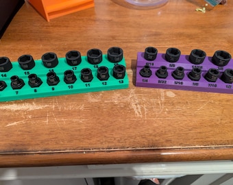 Astro 3/8 nano stubby impact socket holders