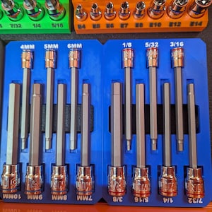 Quinn Master Hex Bit Socket Organizers