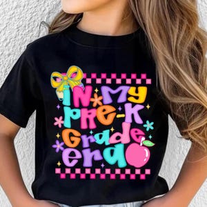 Preppy Back To School Bundle PNG, School Grade PNG, Back to School Bundle, Kindergarten, School Grade Level, Happy First Day Of School