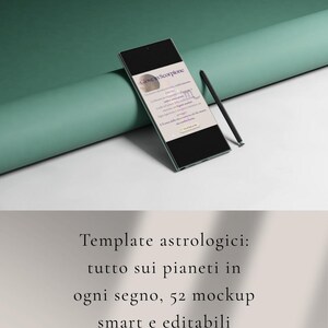 52 Template Instagram tema Astrologia - Template Eleganti per tutti i segni zodiacali - Design spirituale e raffinato.
