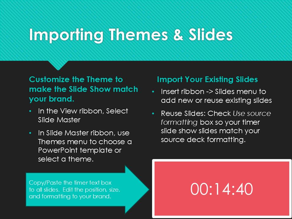 Slide Show Countdown Timer for Powerpoint - Etsy