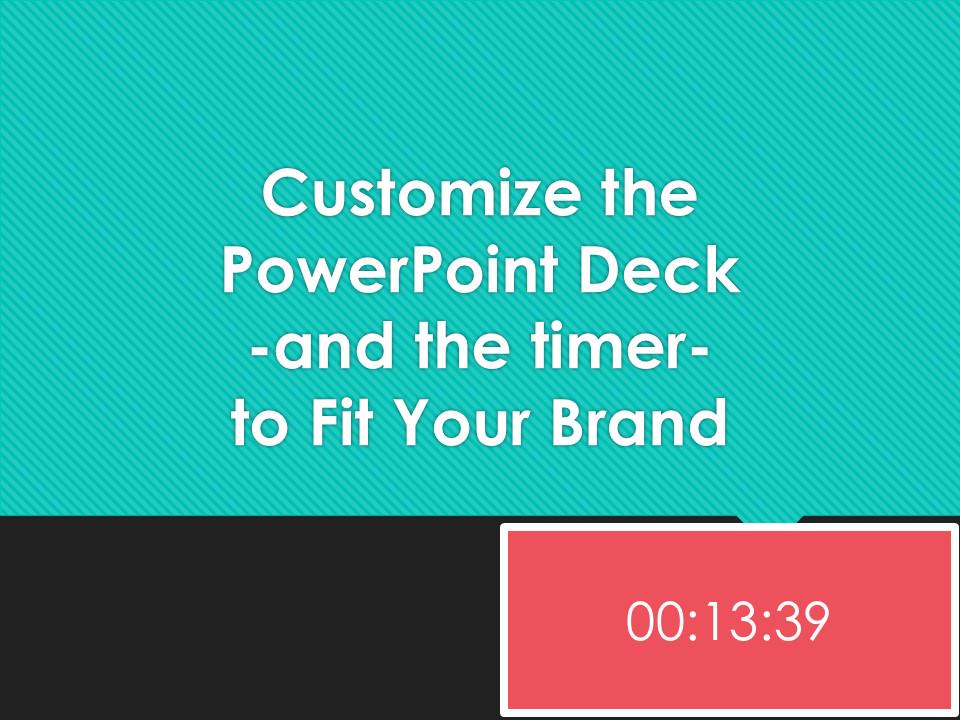 Slide Show Countdown Timer for Powerpoint - Etsy