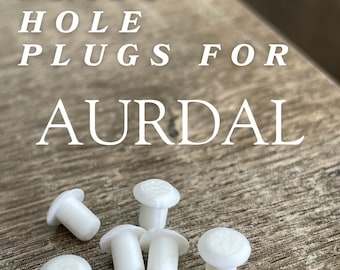 IKEA Aurdal Wardrobe Drill Hole Plugs: Seamless PLA Furniture Cover